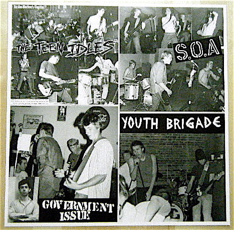 Various : Four Old Seven Inches On A Twelve Inch (LP, Comp, RE, Cle)
