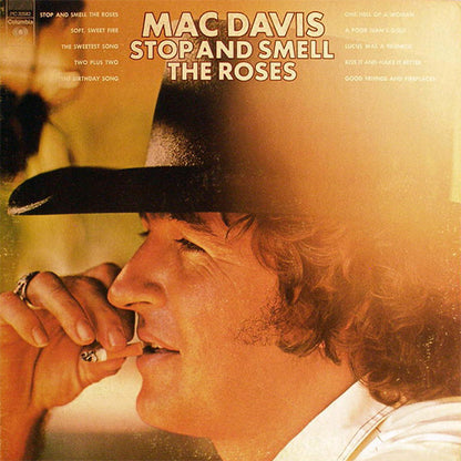 Mac Davis : Stop And Smell The Roses (LP, Album)