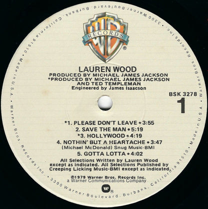 Lauren Wood Featuring Novi Novog & Ernie Eremita : Lauren Wood (LP, Album, Jac)