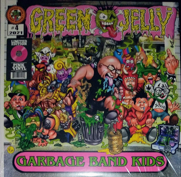 Green Jellÿ : Garbage Band Kids (LP, Album, Ltd, Pin)