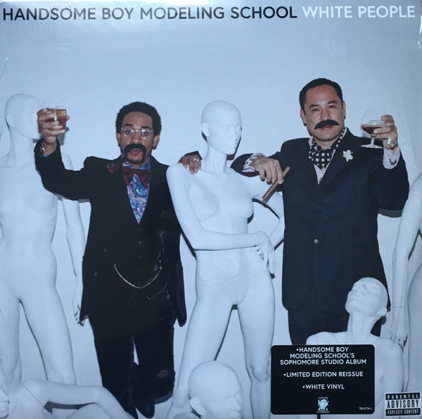 Handsome Boy Modeling School : White People (2xLP, Album, Ltd, RE, Whi)