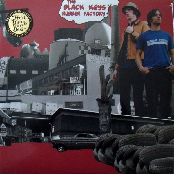 The Black Keys : Rubber Factory (LP, Album, RP)