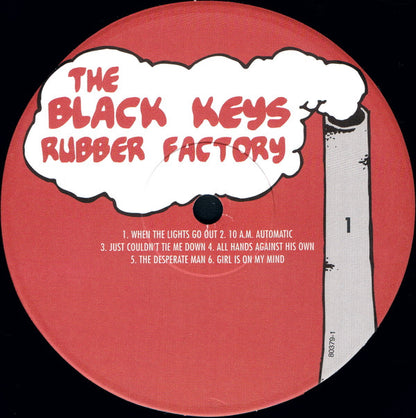 The Black Keys : Rubber Factory (LP, Album, RP)