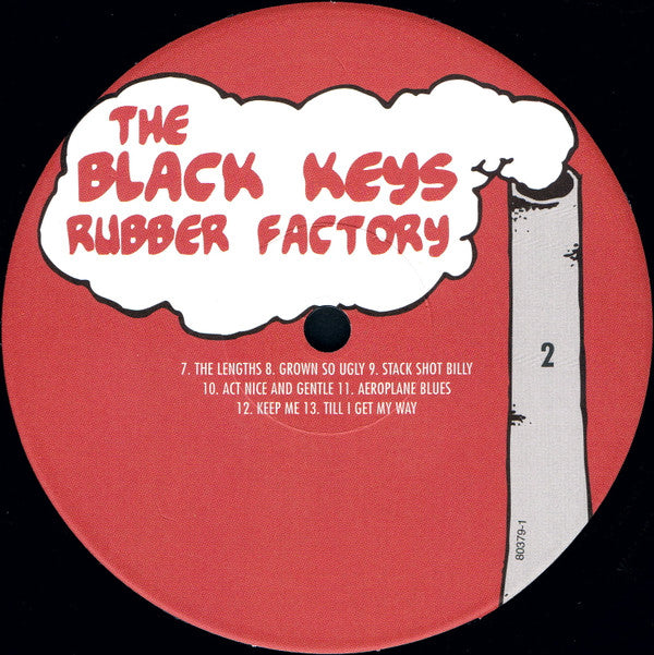 The Black Keys : Rubber Factory (LP, Album, RP)