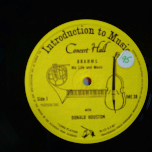 Donald Houston : Johannes Brahms (10")