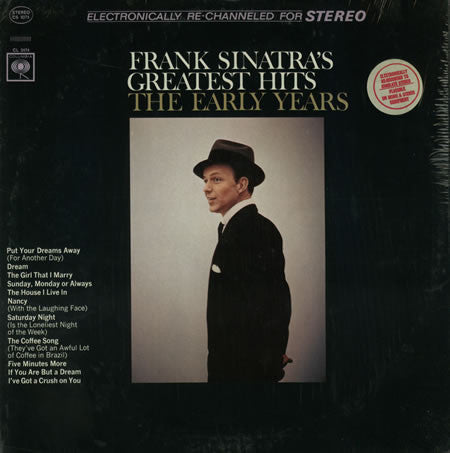 Frank Sinatra : Frank Sinatra's Greatest Hits The Early Years (LP, Comp)