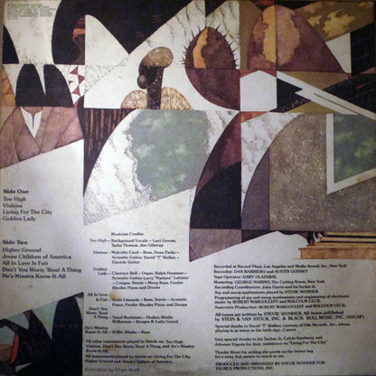 Stevie Wonder : Innervisions (LP, Album, Sup)