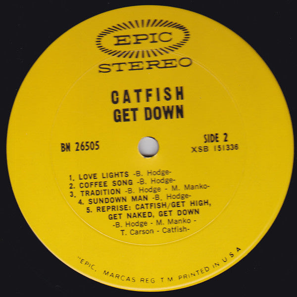 Catfish (6) : Get Down (LP, Album)