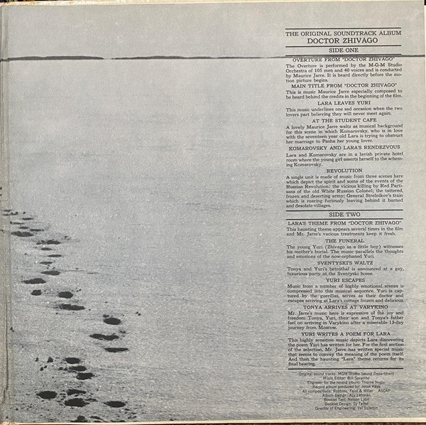 Maurice Jarre : Doctor Zhivago (LP, Album)