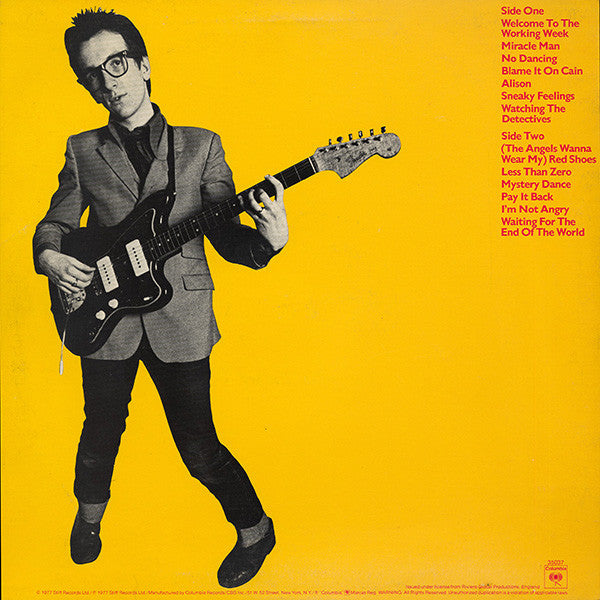 Elvis Costello : My Aim Is True (LP, Album, Yel)