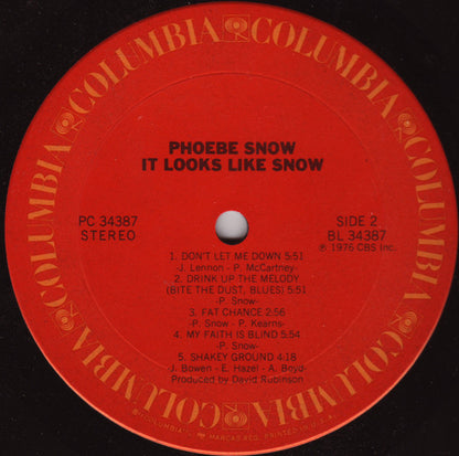 Phoebe Snow : It Looks Like Snow (LP, Album)