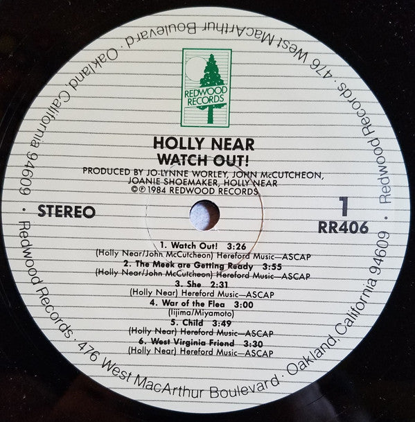 Holly Near : Watch Out! (LP, Album)