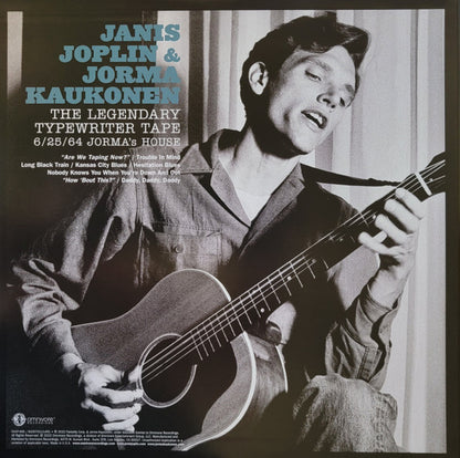Janis Joplin  & Jorma Kaukonen : The Legendary Typewriter Tape  (LP, RSD)