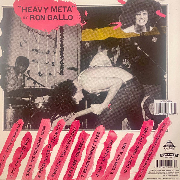 Ron Gallo : Heavy Meta (LP, Album, Ltd, RP, Exc)