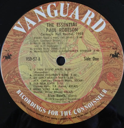 Paul Robeson : The Essential Paul Robeson (2xLP, Comp, Gat)