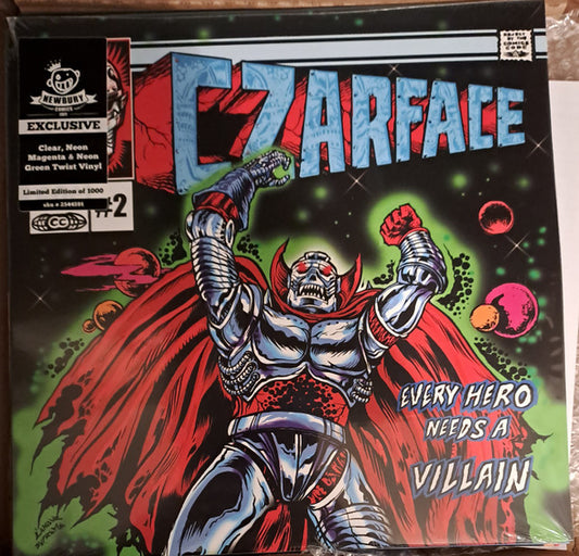 Czarface : Every Hero Needs A Villain (2xLP, Album, Ltd, RE, Cle)