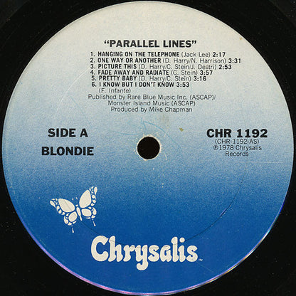 Blondie : Parallel Lines (LP, Album, Ter)