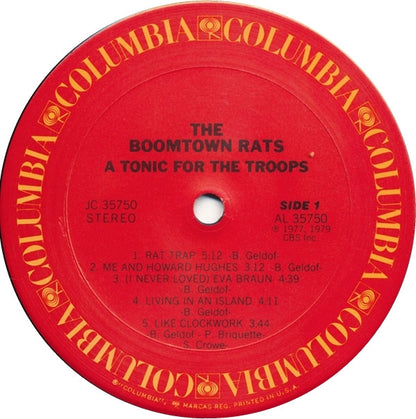 The Boomtown Rats : A Tonic For The Troops (LP, Album)