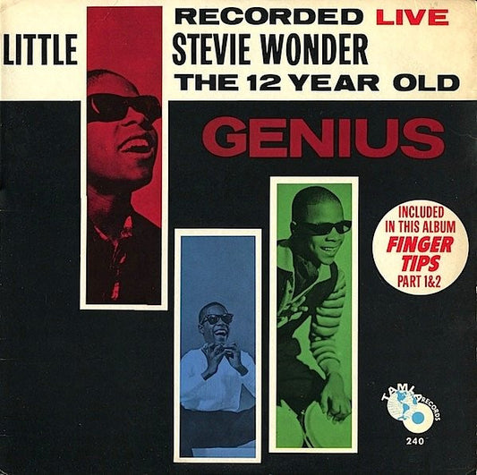 Little Stevie Wonder* : The 12 Year Old Genius - Recorded Live (LP, Album)