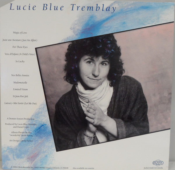 Lucie Blue Tremblay : Lucie Blue Tremblay (LP, Album)