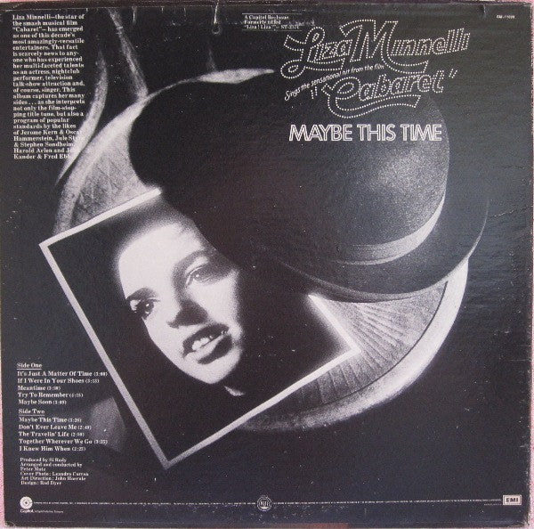 Liza Minnelli : Sings The Sensational Hit From The Film "Cabaret" Maybe This Time (LP, Album, RE, Gre)
