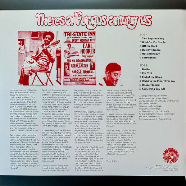 Earl Hooker : There’s A Fungus Amung Us (LP, RSD, RE, Red)