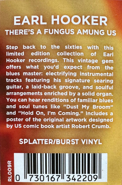 Earl Hooker : There’s A Fungus Amung Us (LP, RSD, RE, Red)