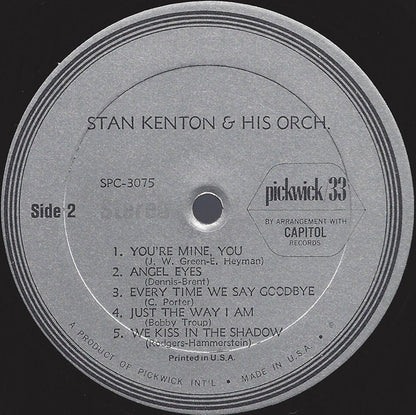 Stan Kenton And His Orchestra And June Christy : The Powerful Stan Kenton Band And The Pretty June Christy Voice With Stan Kenton (LP, Comp)