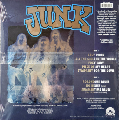 Blue Cheer : Junk (LP, Album, RSD, Blu)