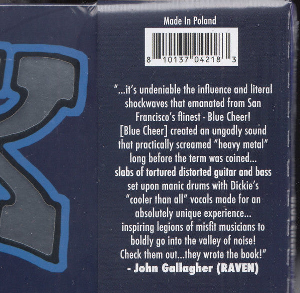 Blue Cheer : Junk (LP, Album, RSD, Blu)