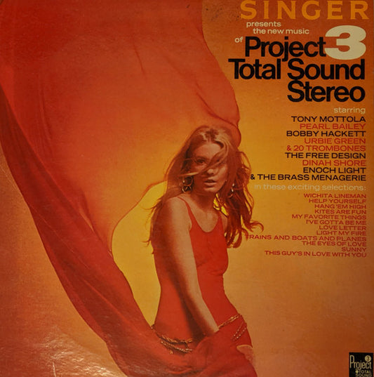 Various : Singer Presents The New Music Of Project 3 Total Sound Stereo (LP, Comp, Promo)