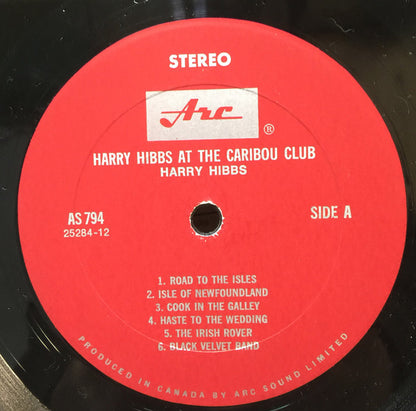Harry Hibbs : At The Caribou Club (LP, Album)