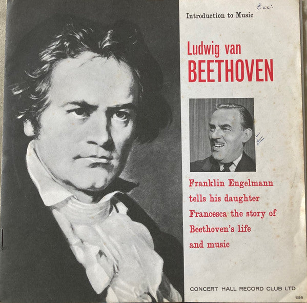 Franklin Engelmann : Ludwig Van Beethoven (10", Album)