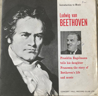 Franklin Engelmann : Ludwig Van Beethoven (10", Album)