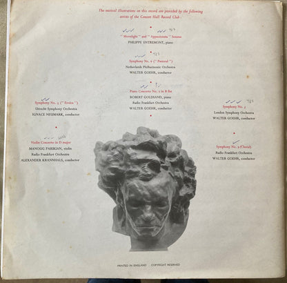 Franklin Engelmann : Ludwig Van Beethoven (10", Album)