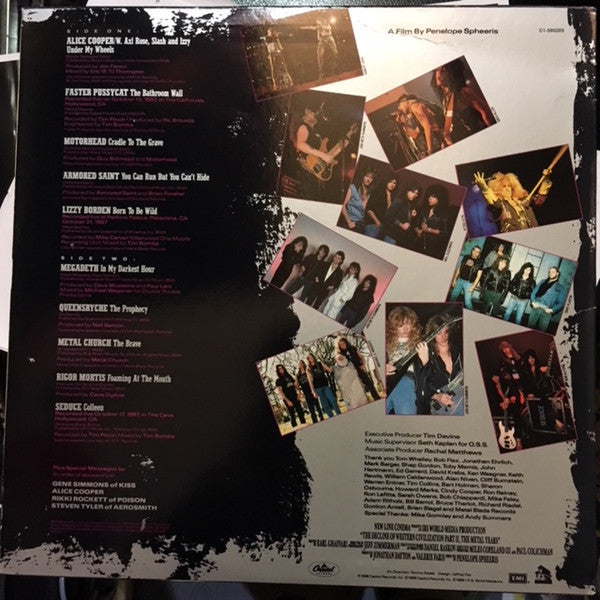 Various : The Decline Of Western Civilization Part II The Metal Years (LP, Club)