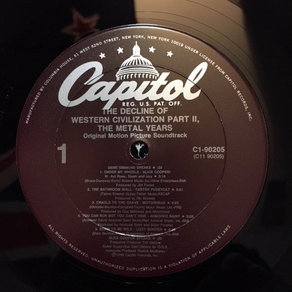 Various : The Decline Of Western Civilization Part II The Metal Years (LP, Club)