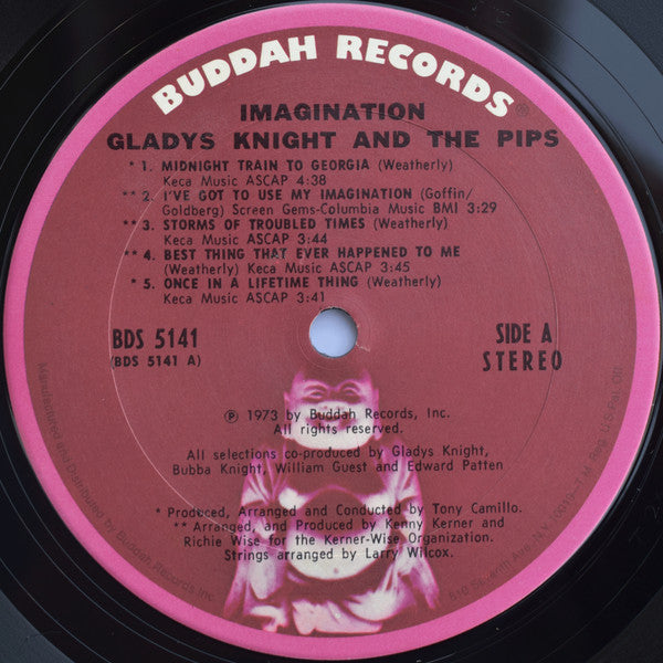 Gladys Knight & The Pips* : Imagination (LP, Album, Ter)