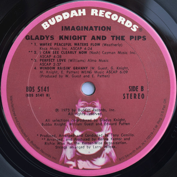 Gladys Knight & The Pips* : Imagination (LP, Album, Ter)