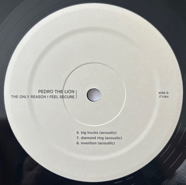 Pedro The Lion : The Only Reason I Feel Secure (12", EP, Ltd, RE, RM)