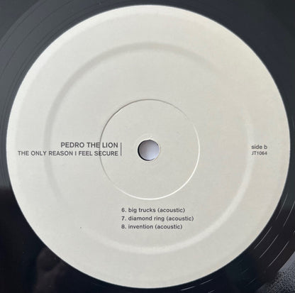 Pedro The Lion : The Only Reason I Feel Secure (12", EP, Ltd, RE, RM)