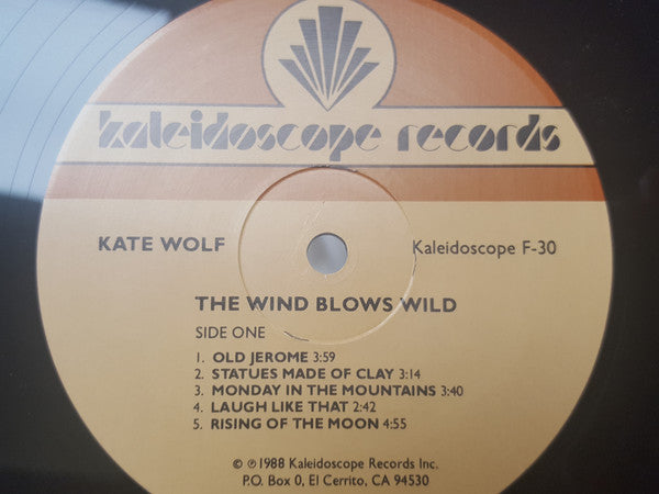 Kate Wolf : The Wind Blows Wild (LP, Comp)