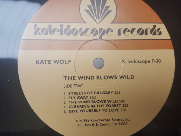 Kate Wolf : The Wind Blows Wild (LP, Comp)