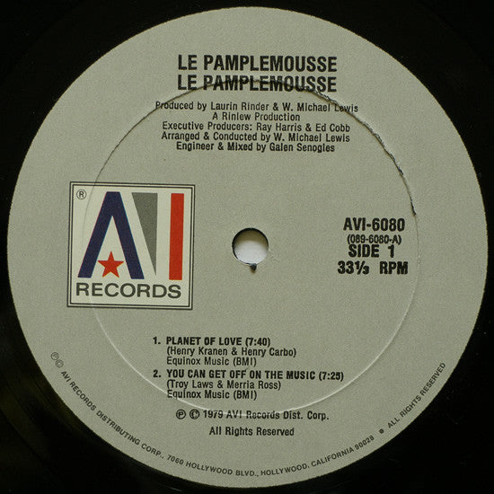 Le Pamplemousse : Planet Of Love / You Can Get Off On The Music (LP, Album)