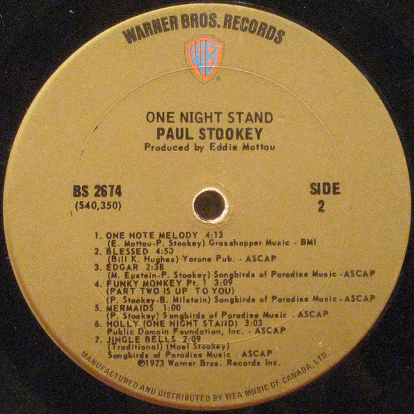 Noel Paul Stookey : One Night Stand (LP, Album)