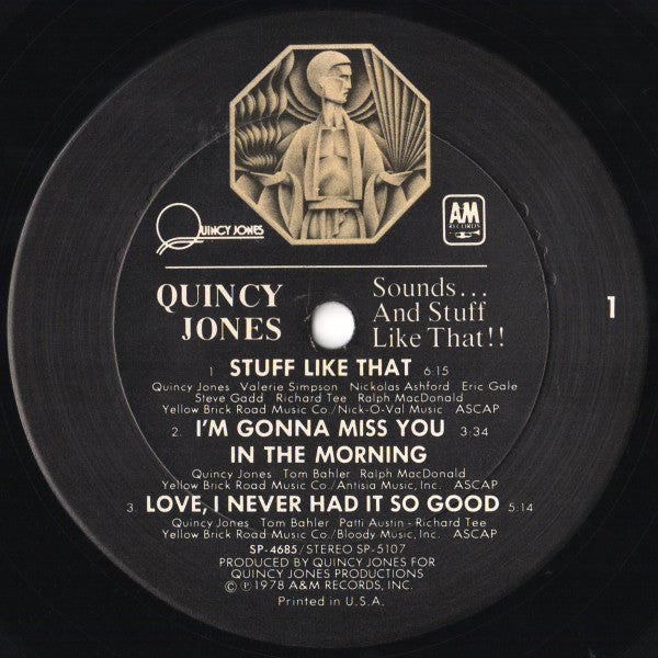 Quincy Jones : Sounds ... And Stuff Like That!! (LP, Album, Ter)