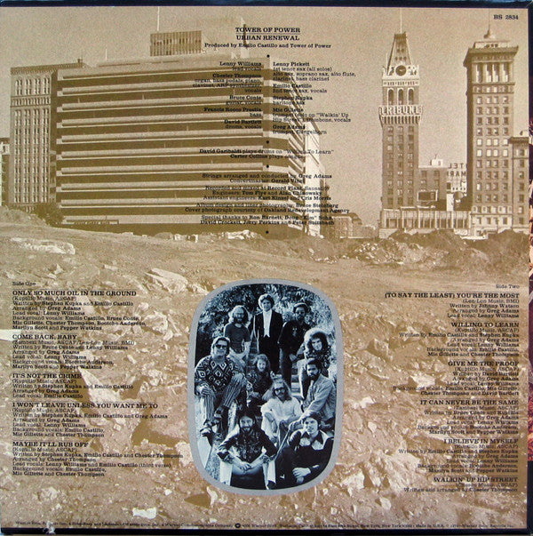 Tower Of Power : Urban Renewal (LP, Album, Ter)