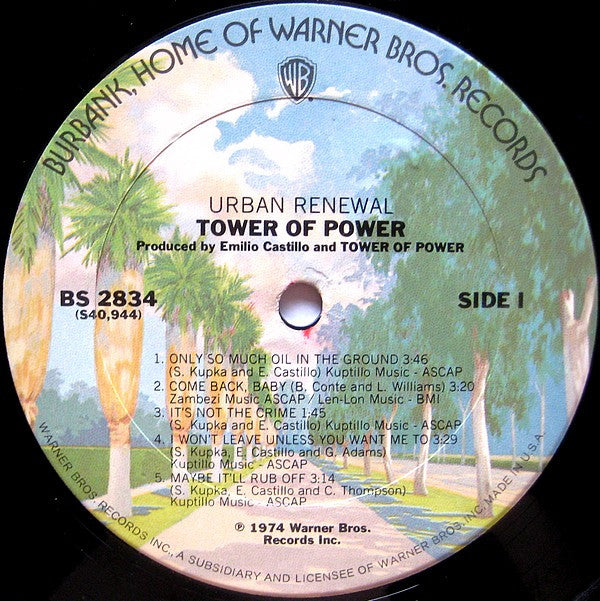 Tower Of Power : Urban Renewal (LP, Album, Ter)