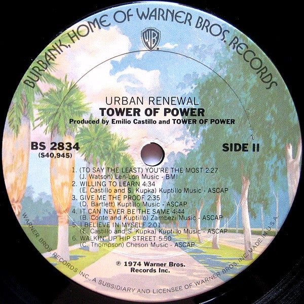 Tower Of Power : Urban Renewal (LP, Album, Ter)