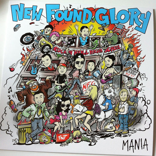 New Found Glory : Mania (12", S/Sided, EP, RSD, Ltd, Cle)